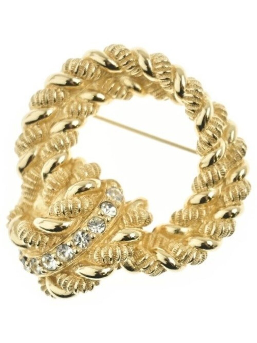 Dior Brooch Corsage Gold